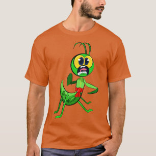 Camiseta Rezando Senhora Vestindo Tang Outfit Fazendo Tai C