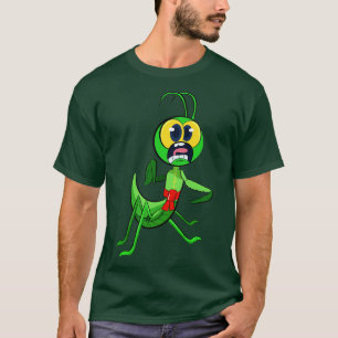 Camiseta Rezando Senhora Vestindo Tang Outfit Fazendo Tai C