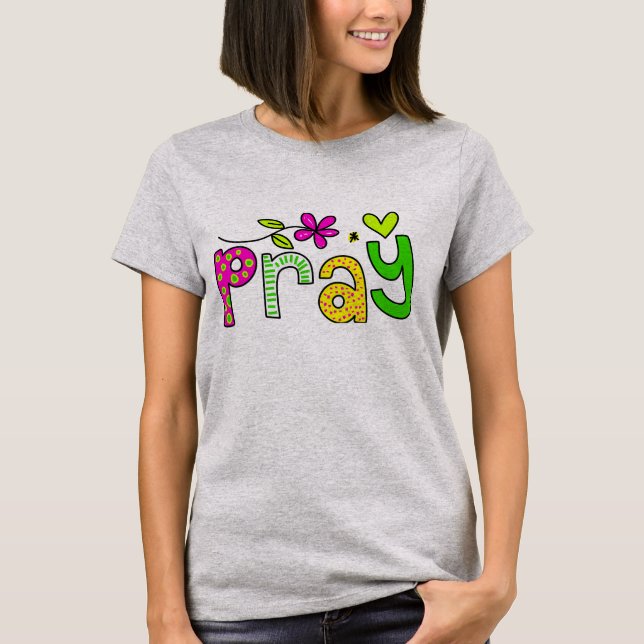 Camiseta Rezar (Frente)