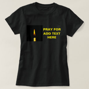 Camiseta Rezar para adicionar texto