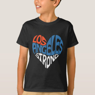Camiseta Reze Fortes Pelo Coração De Los Angeles Para La Su