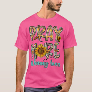 Camiseta Reze Mais Preocupada Menos Jesus Cristo Religião F