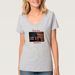 Camiseta Reze pela América