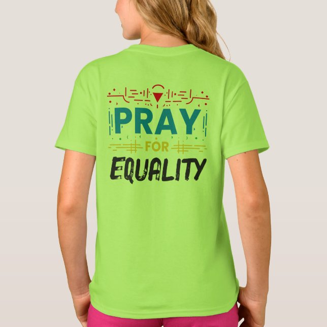 Camiseta Reze Pela Igualdade (Verso)