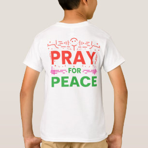 Camiseta Reze Pela Paz