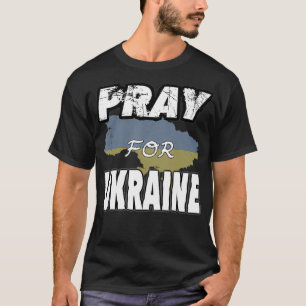 Camiseta Reze pela Ucrânia e pelos Ucranianos