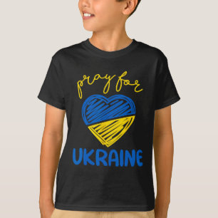 Camiseta Reze pela Ucrânia - Eu Estou Com a Ucrânia - Apoie