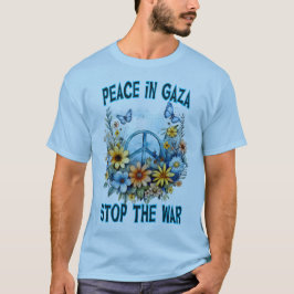 Camiseta Reze por Gaza: Parem a Guerra em Gaza