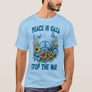 Camiseta Reze por Gaza: Parem a Guerra em Gaza