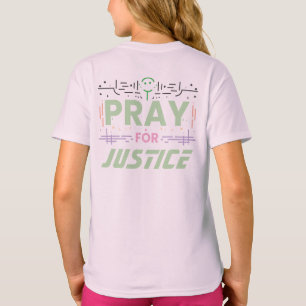 Camiseta Reze por justiça