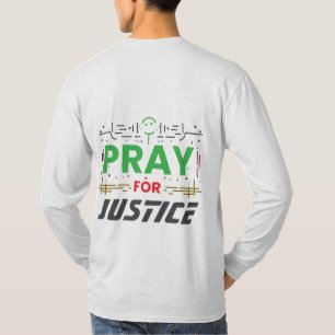 Camiseta Reze por justiça