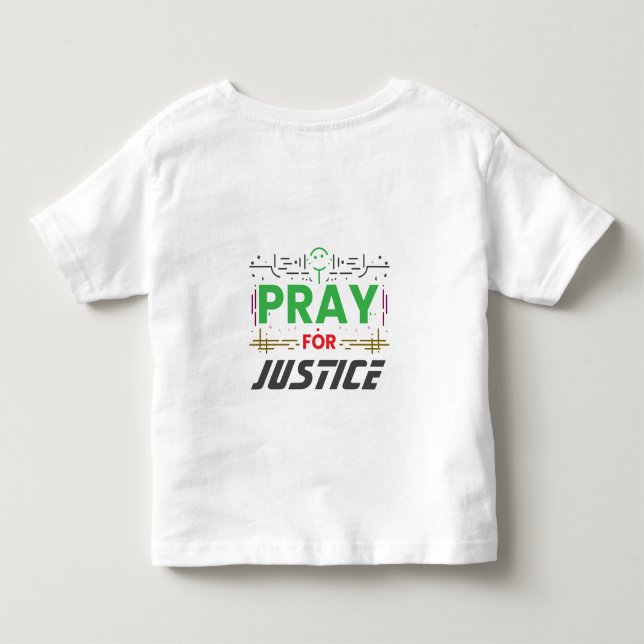 Camiseta Reze por justiça (Verso)