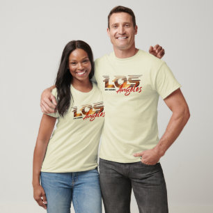 Camiseta Reze por Los Angeles Adulto