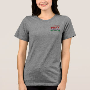 Camiseta Reze por Los Angeles: Solidariedade a LA