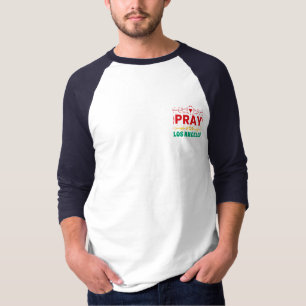 Camiseta Reze por Los Angeles: Solidariedade com LA