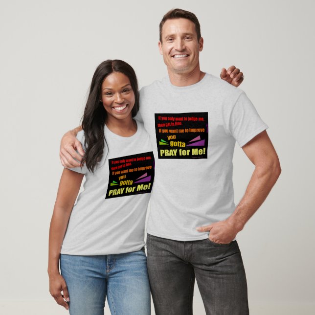 Camiseta Reze por mim (Unissex)