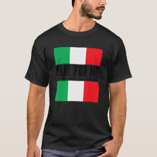 Camiseta Reze por mim Minha Mãe em Direito é Piada de Gag i