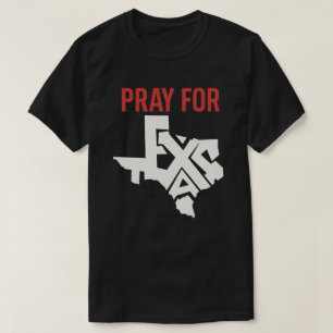 Camiseta Reze por Texas, Texas Forte, Alívio de Enchentes n