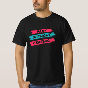 Camiseta Reze sem parar