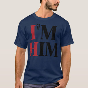 Camiseta Rezou por um homem como ele Eu sou Ele Homens Cris