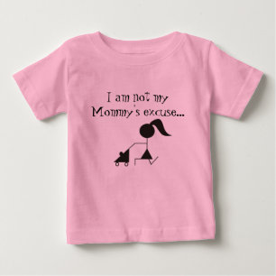 Camiseta RFM nenhuma em-camisa do bebê das desculpas