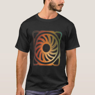 Camiseta Rgb Gabinete Ventilador Modulação Um Composto De J