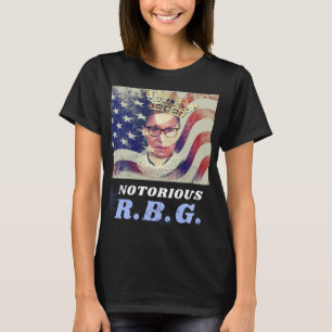 Camiseta RGB Ruth Bader Ginsburg Liberalista Feminista