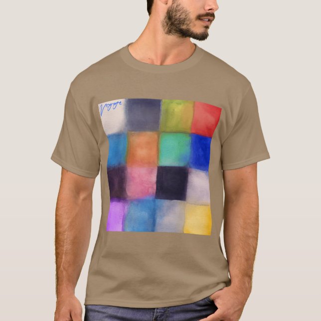 Camiseta RGBY Voyageee friends gift (Frente)