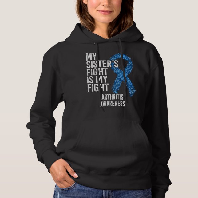Camiseta Rheumatoid arthritis My Sister s Fight Is My Fight (Frente)