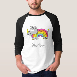 Camiseta Rhinbow Rino Rainbow Men's Baseball Raglan TShirt