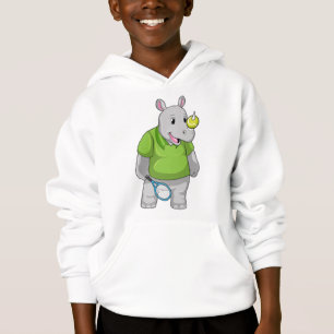 Camiseta Rhino em Tênis com Tênis de bola