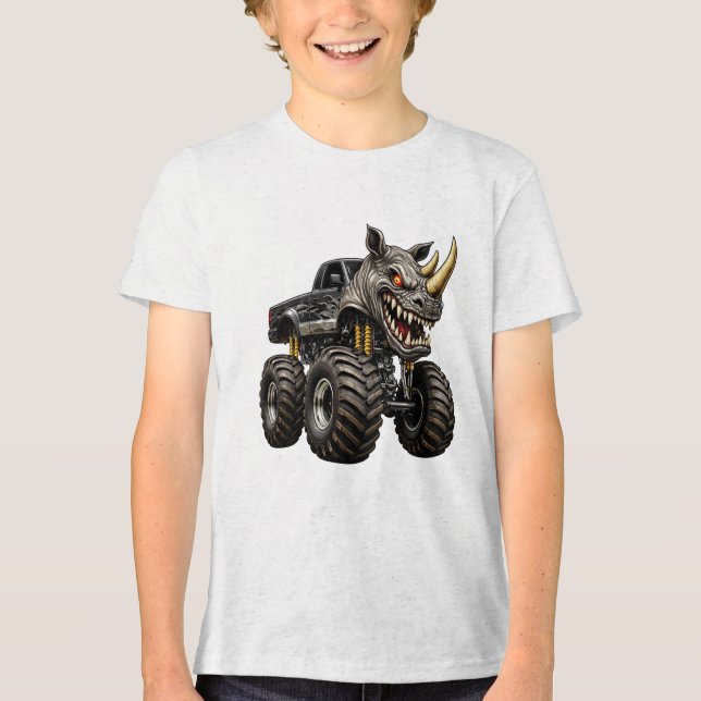 Camiseta Rhino Monster Truck Beast (Frente)