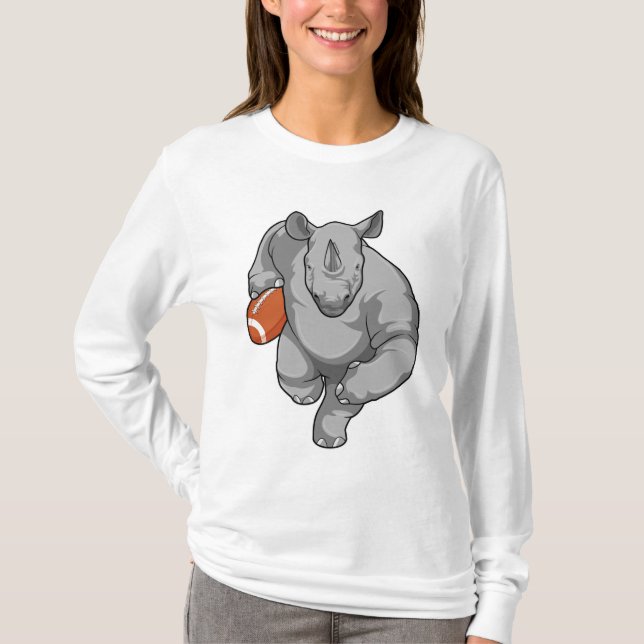 Camiseta Rhino no Futebol (Frente)