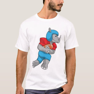 Camiseta Rhino no Futebol