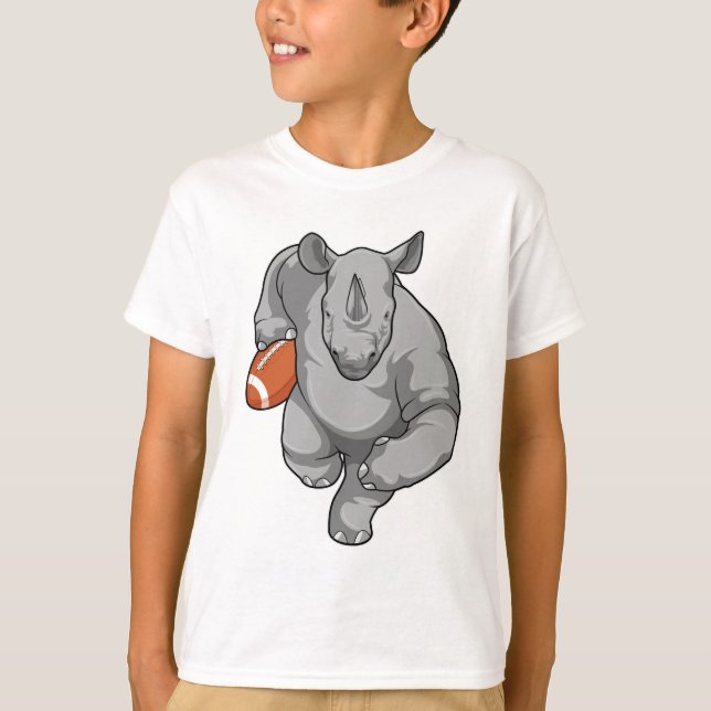 Camiseta Rhino no Futebol (Frente)
