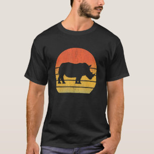 Camiseta Rhino Retro Vintage 60s 70s — Animais Selvagens So