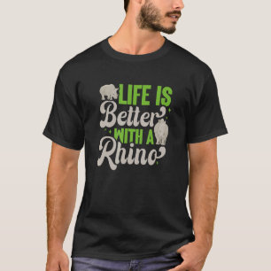 Camiseta Rhino Rhinoceros Wild Animal