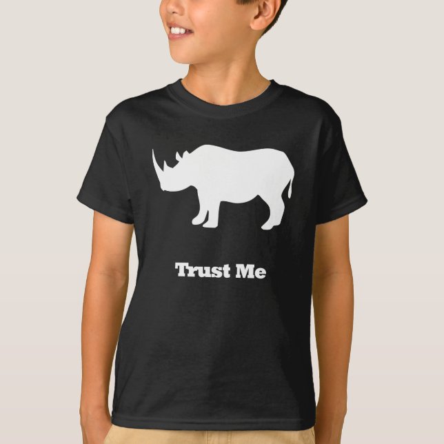 Camiseta Rhino Trust Me White (Frente)