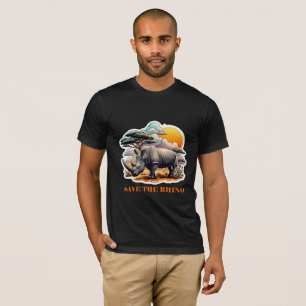 CAMISETA RHINOCEROS PRETOS 13