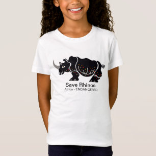 Camiseta RHINOS - Amante de os animais - Natureza