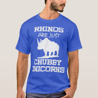 Rhinos São Apenas Unicórnios Chubby