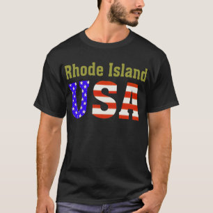 Camiseta Rhode - ilha EUA!