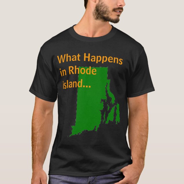 Camiseta Rhode - ilha o que acontece (Frente)