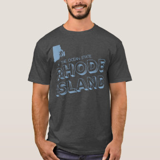 Camiseta Rhode Island Bold Tet The Ocean State Travel Summe