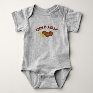 Camiseta Rhode Island Clam Cakes Fried Clamcakes Seafood RI