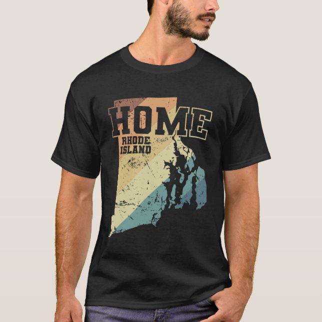 Camiseta Rhode Island Home America (Frente)