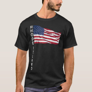 Camiseta RHODE ISLAND Little Rhody New England Leste Costa