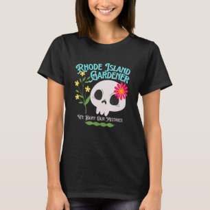 Camiseta Rhode Island Ri Estado Jardineiro Rebelde Cute Sku