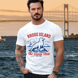 Camiseta Rhode Island the Ocean State