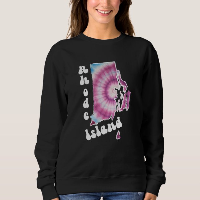 Camiseta Rhode Island Tingimento Tiedye (Frente)